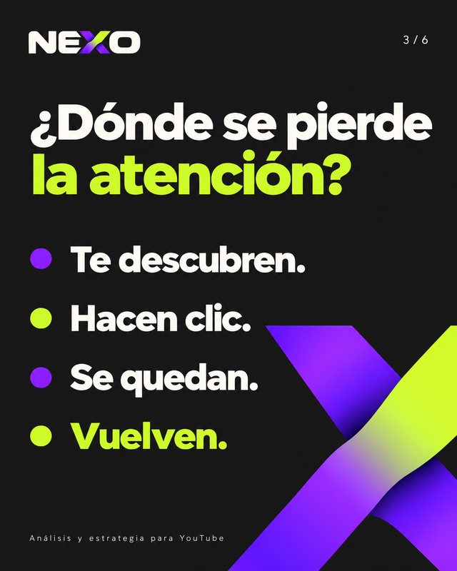 ¿Dónde se pierde la atención?